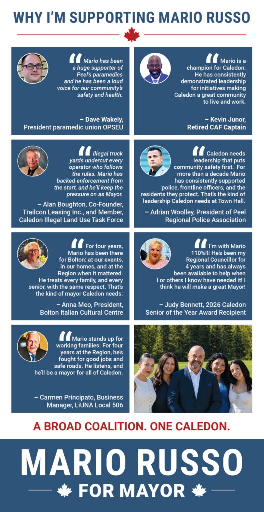 Mario Russo Endorsements